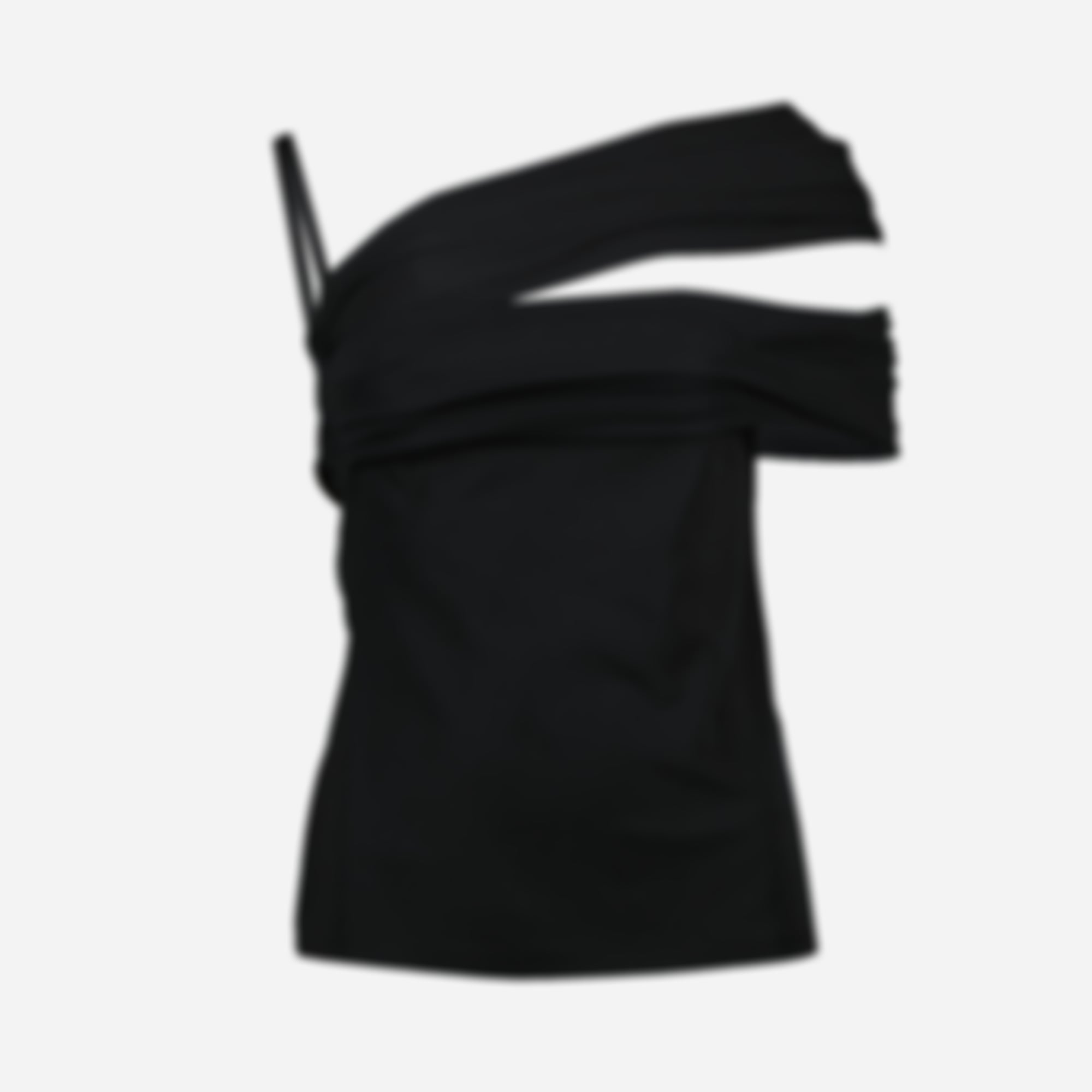 Black Asymmetrical Top