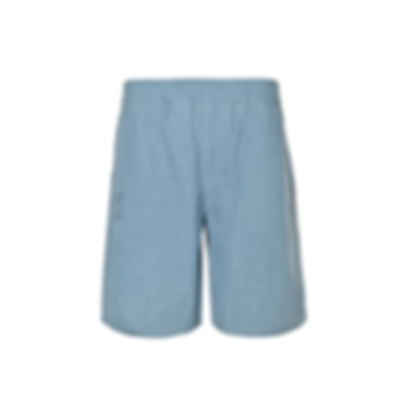 Sketched Embroidery Shorts - Light Blue