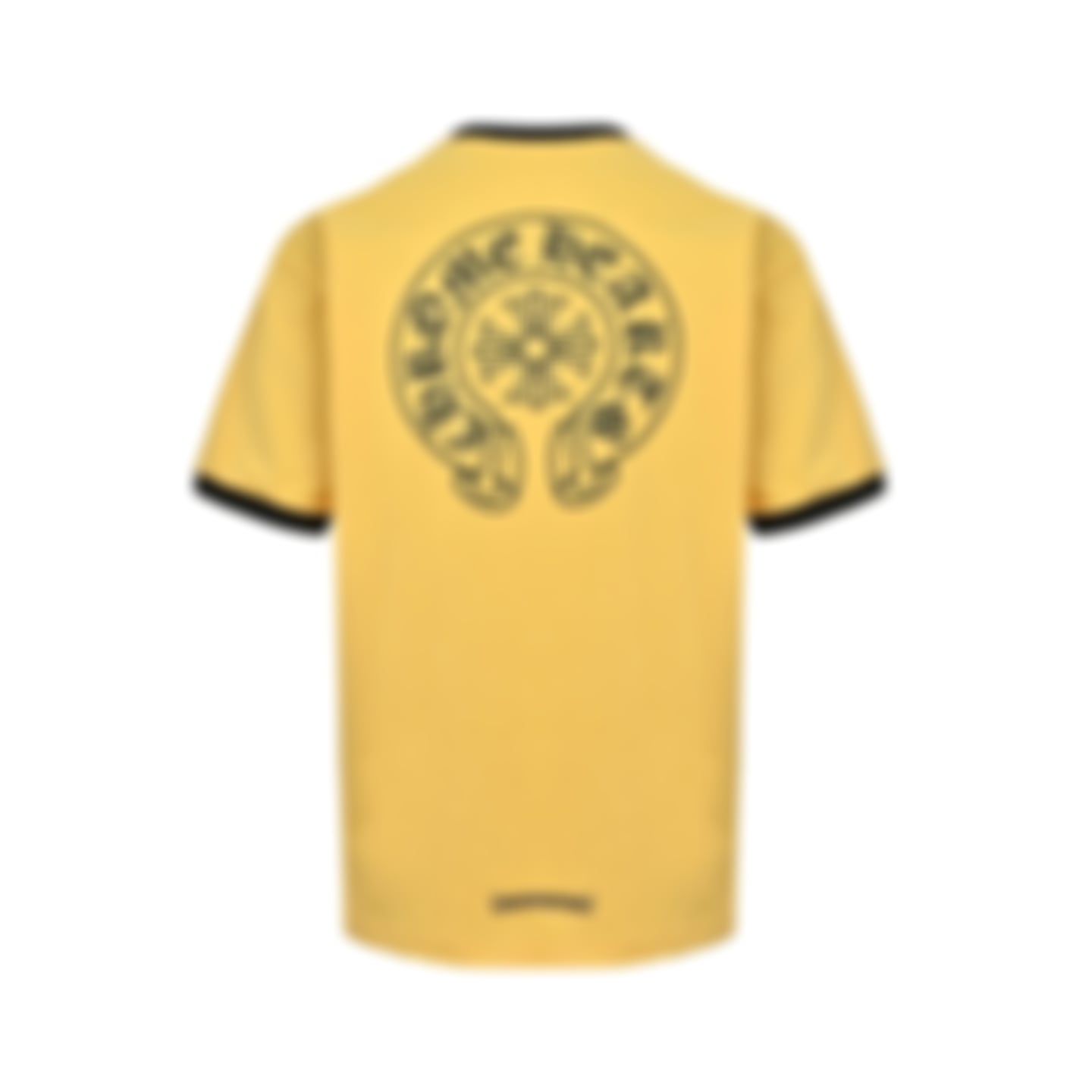 Horseshoe Logo Ringer T-Shirt | Yellow & Black