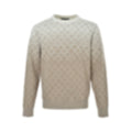Gradient Monogram Cotton Crewneck