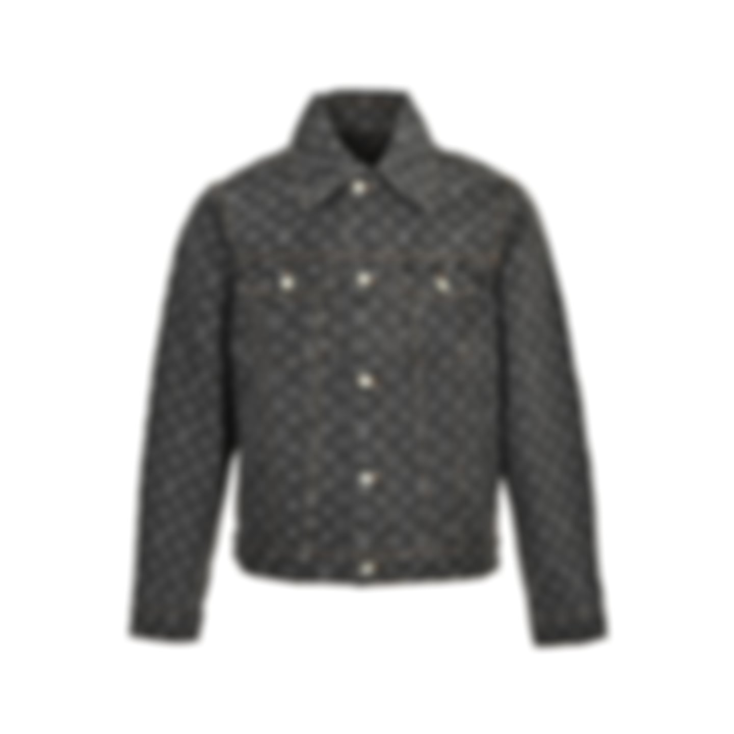Monogram Denim Jacket | Washed Black
