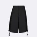 Wide Bermuda shorts