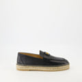 Palm Leather Espadrilles