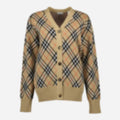 Check Plaid Cardigan