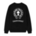 Horseshoe Cross Logo Crewneck Sweatshirt