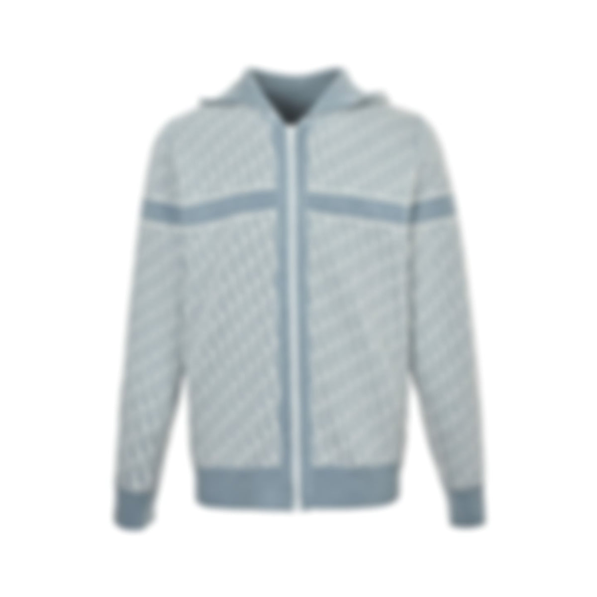 Reversible Oblique Cashmere Hoodie